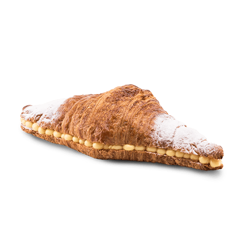 Croissant gigante crema